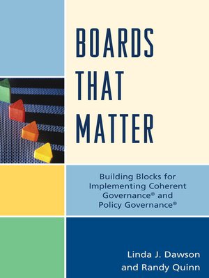 cover image of Boards that Matter